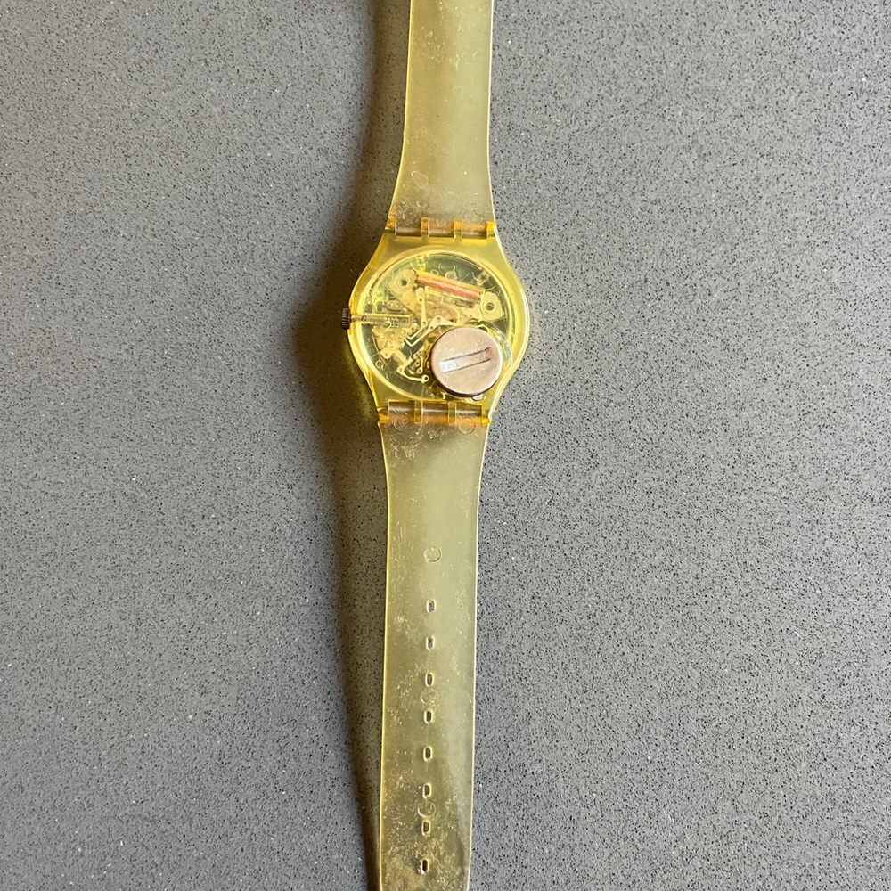 Original vintage Swatch.